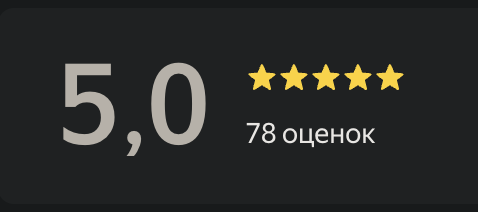 Рейтинг на Яндекс Картах